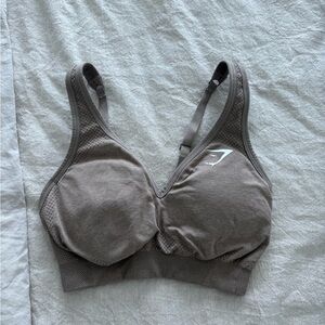 Women's Gray Sports Bra